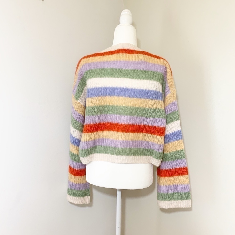 Edited Louise multicolored alpaca pullover sweater EU size 36 - Picture 4 of 11